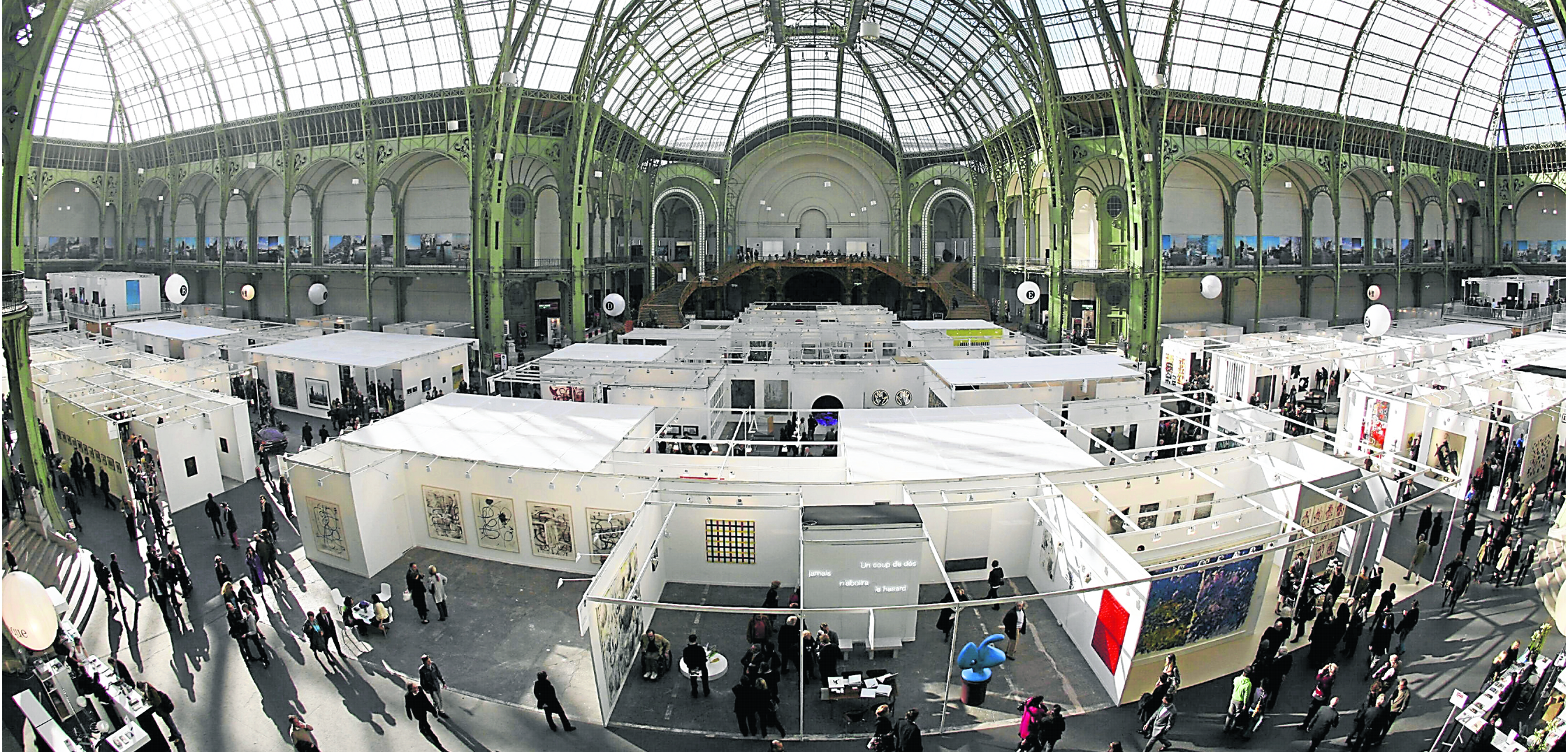 Fiac, Foire internationale d'art contemporain, au Grand Palais