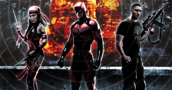 Elektra-Daredevil-Punisher