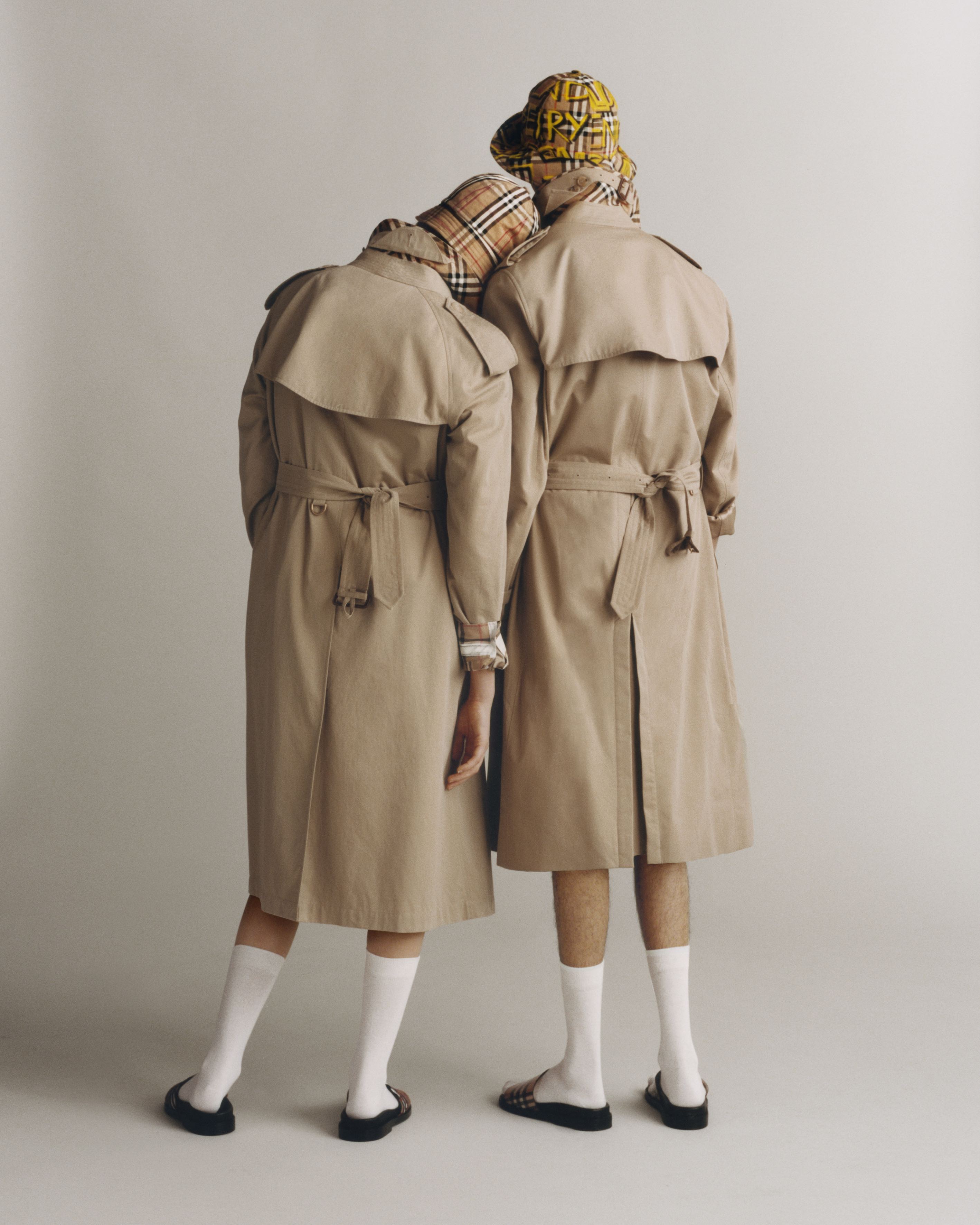 Trench coat Baley en coton et nylon Synthétique Hackett pour homme en coloris Neutre Homme Vêtements Manteaux Imperméables et trench coats 