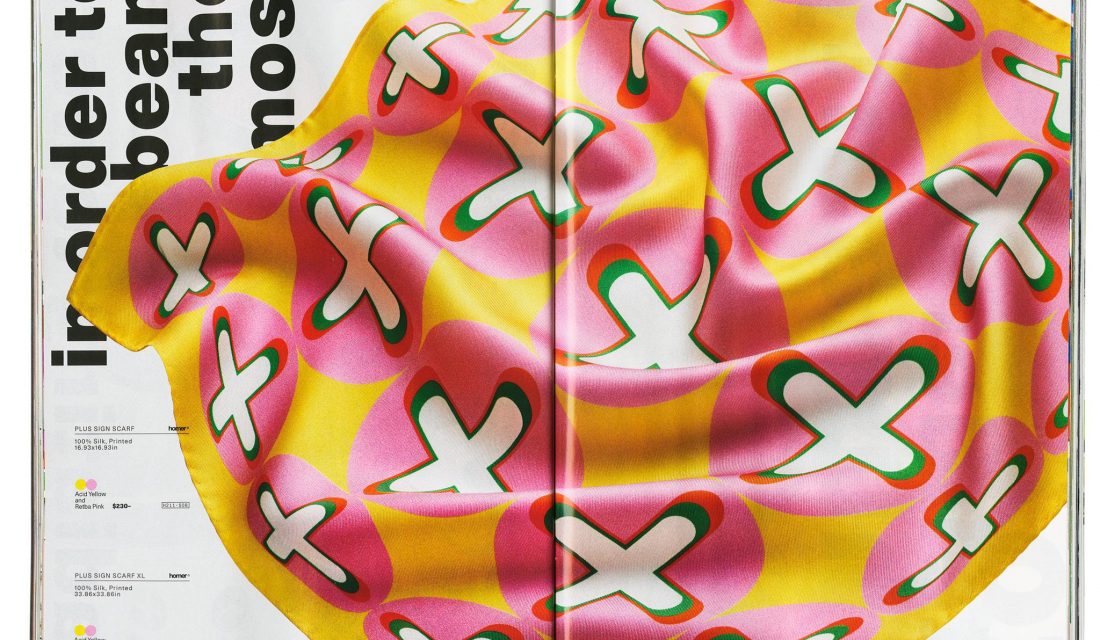 Frank Ocean magazine Homer marque de luxe foulards murakami