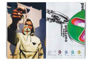 Frank Ocean Homer marque de luxe prada collab