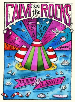 Affiche Calvi On The Rocks 2023
