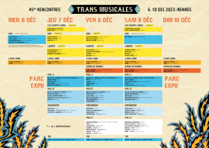 Programme trans musicales