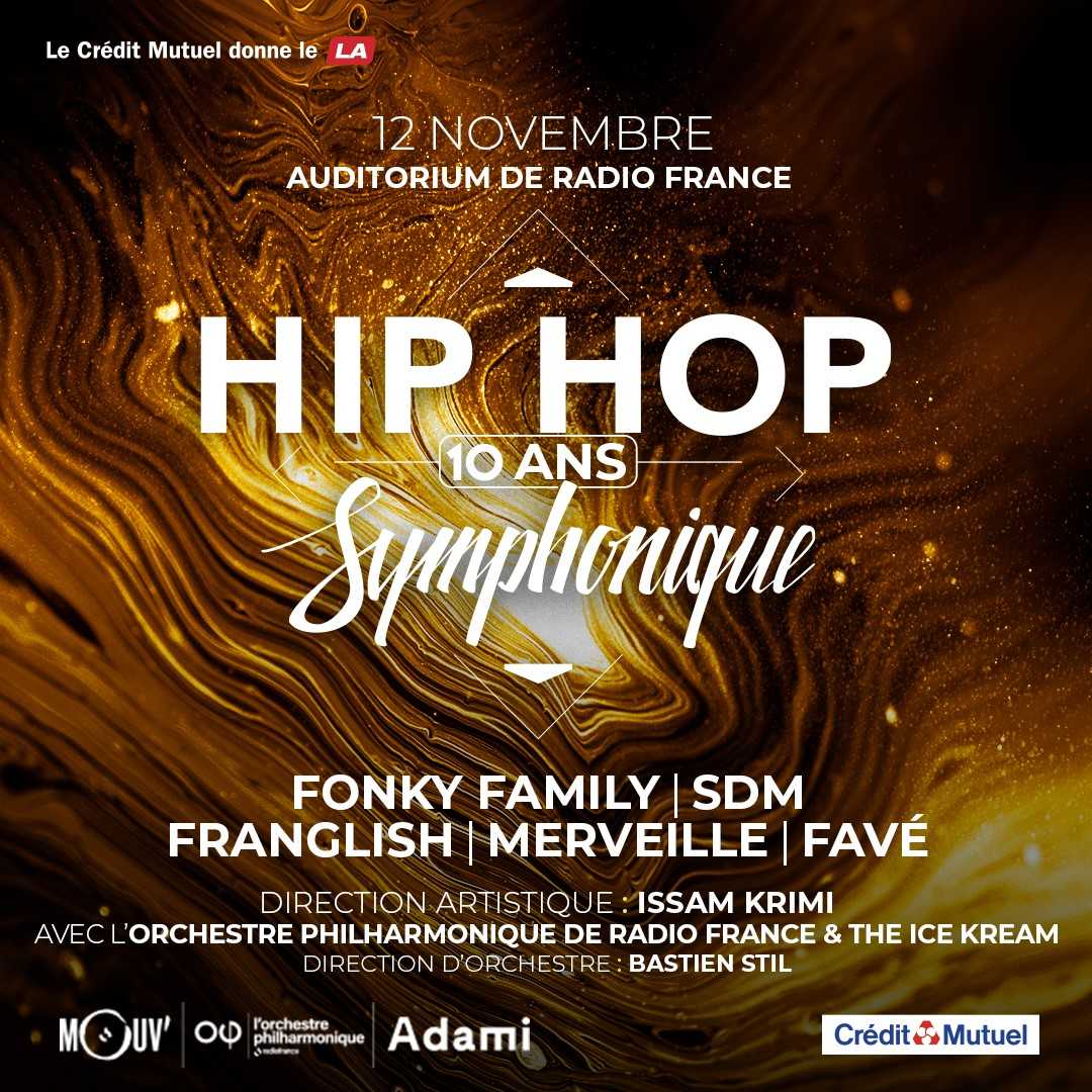 Programmation Hip-Hop Symphonique édition 2025